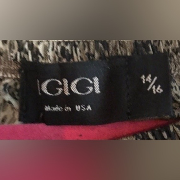 Igigi Kaftan Caftan Size 18/20 Neutral Brown Beige Snakeskin Print Midi Sash NWT - Picture 11 of 15